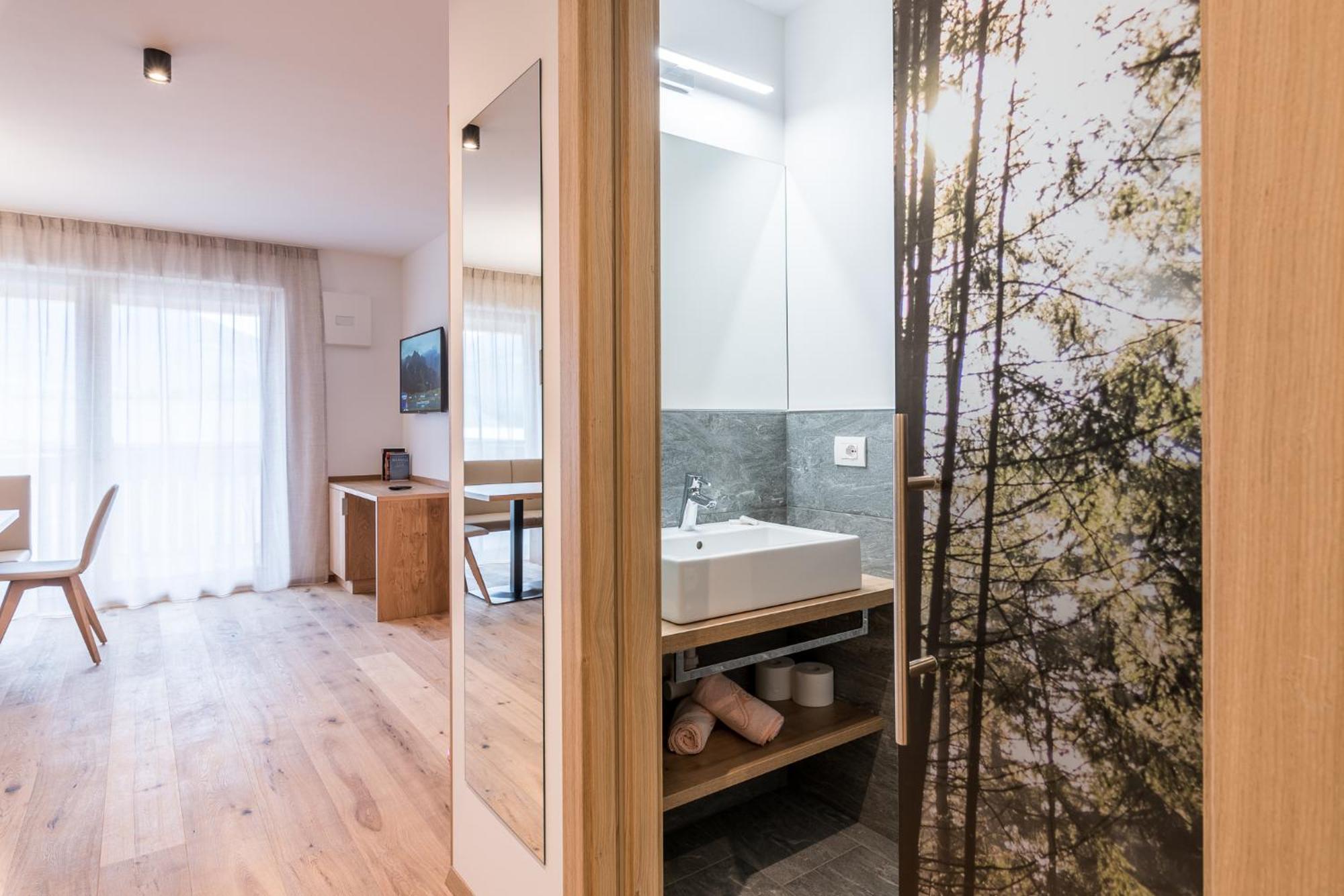 Hotel B&B Feldmessner Brunico Luaran gambar